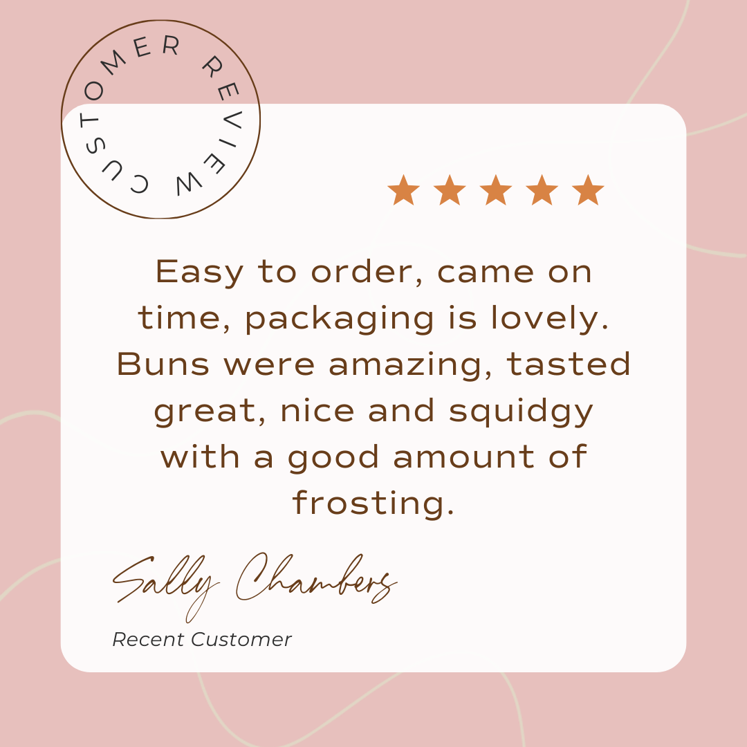5 star Customer Review from Sally Chambers