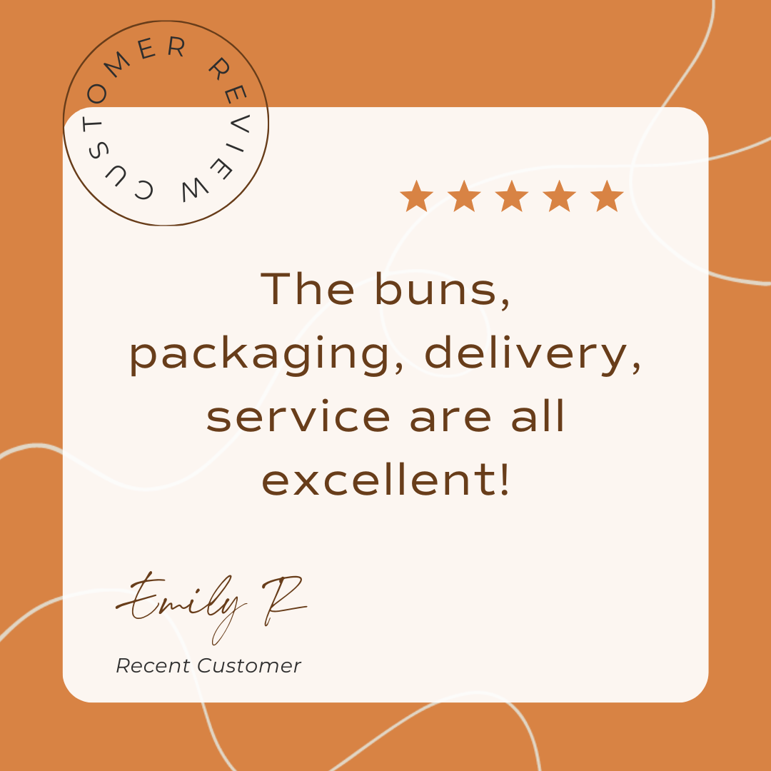 5 star customer review from Emily R