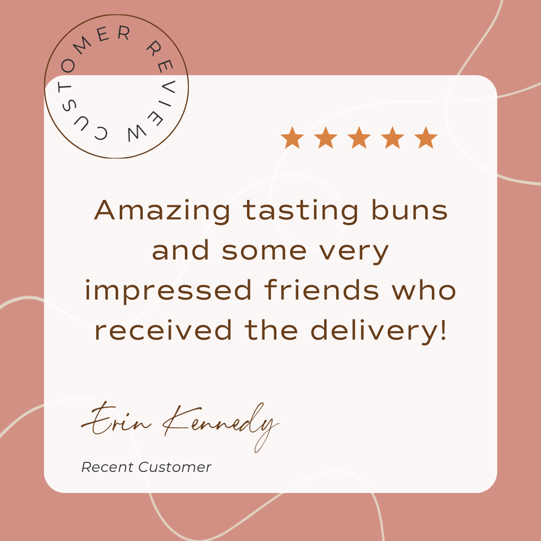 5 star customer review from Erin Kennedy